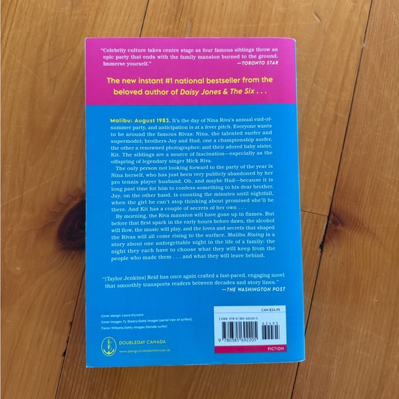 Malibu Rising Book - Picture 2 of 2